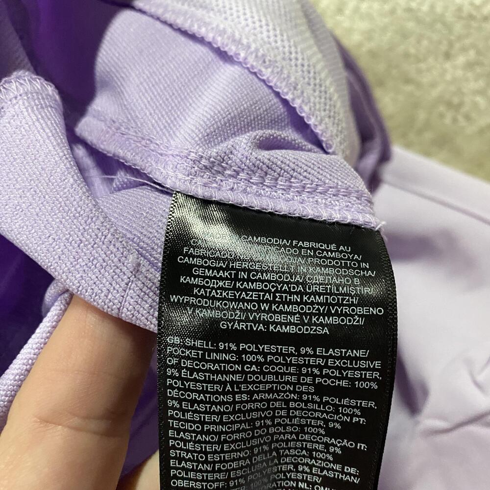 The North Face Bridgeway Pants Womens 0 Purple Convertible Zip Off Hiking - Picture 3 of 10